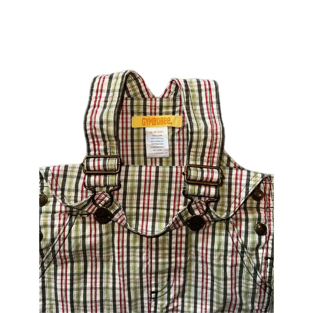 VTG 90s/Y2K Gymboree Baby Boy 3pc Bundle- Size Infant /Baby Plaid & Sailboat Lot